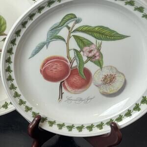 Portmeirion‎ Pomona Grimwood’s Royal George 7” Plate Discontinued Peach Blossoms